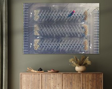 La petite voiture solitaire sur Peter Haastrecht, van