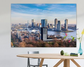 Rotterdam city Skyline by Evert Jan Luchies