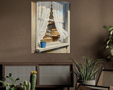 ANIME Vitrine de boulangerie matinale - Boulangerie chaleureuse Cuisine cottage Ghibli