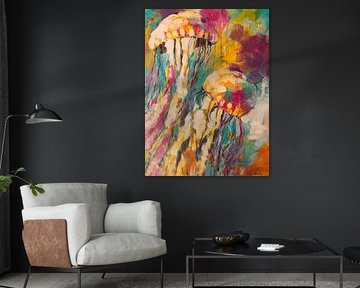 Tanzende Quallen von Katrein Seybold