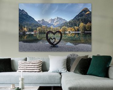 A heart for the Julian Alps - Jezero Jasna, Slovenia