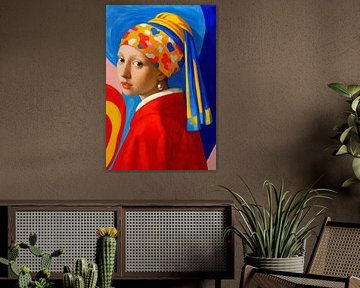 Meisje met de Parel - the So Much Colour Edition by Marja van den Hurk