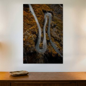 Winding road at Trollstigen