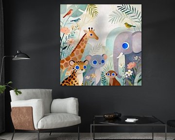 Dreamling Meadow - Jungle Dream Crew van Johannas Art Creations