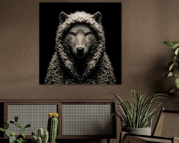 Le loup déguisé en agneau sur TheXclusive Art
