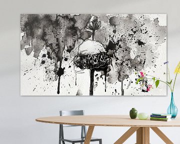 Bloem in dialoog met de wind