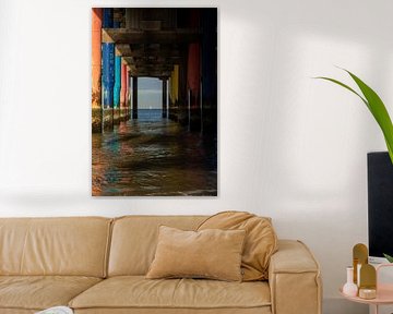 Regenbogen aus Beton