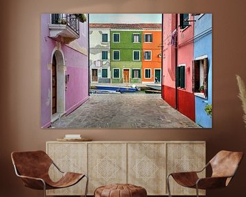 Burano, Venetie von Jos Hug