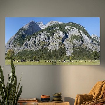 Herde im Schatten des Karwendels