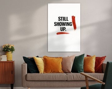 Immer noch präsent – Minimalistische inspirierende Wandkunst