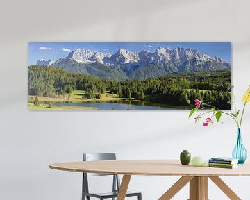 Le calme et l'espace dans les Alpes de Haute-Bavière