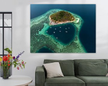 Tropische Insel Indonesien von Ewold Kooistra