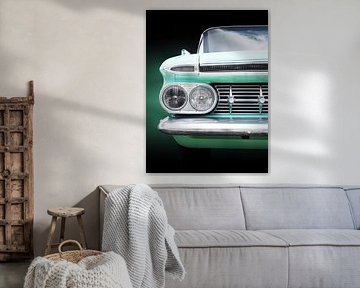 Pick-up américain El Camino 1959, vue avant