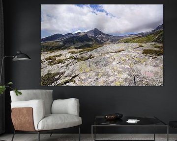 Unberührte alpine Wildnis in den Schweizer Alpen mit schroffen Gipfeln und rauer Natur. von Miriam Schwarzfischer Fotografie