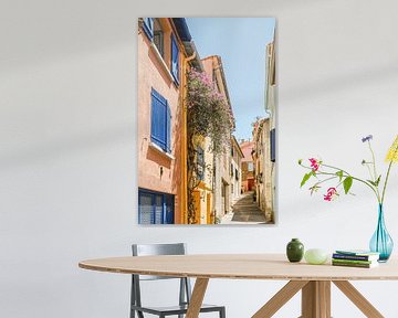 Street in Collioure, Southern France by Jasmijn Brussé