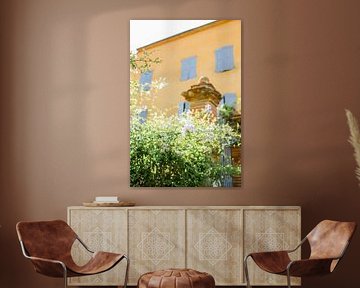 Mediterranean garden in the sunlight by Jasmijn Brussé