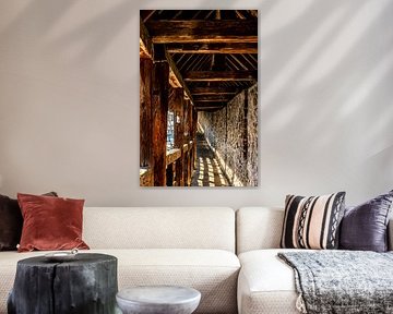 Bastion aan de stadsmuur van Dieter Walther