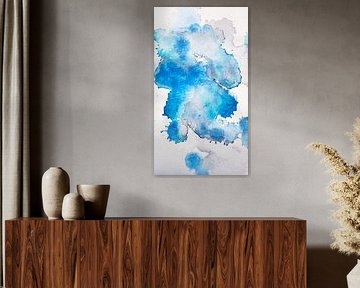 Mineral Blue I by Essence Art by M.