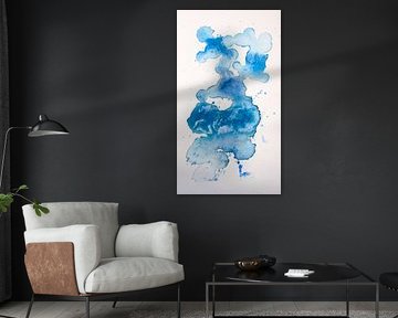 Mineral Blue II by Essence Art by M.