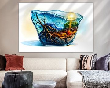 Le monde dans un verre