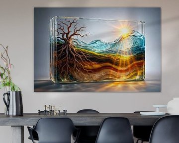 Le monde dans un verre