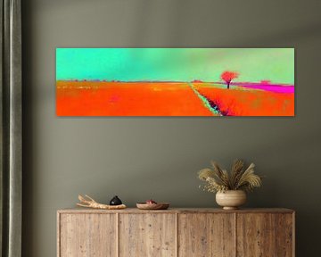 Feld Neon von Kunst Laune