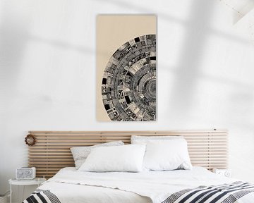 Abstraktes Kreismuster