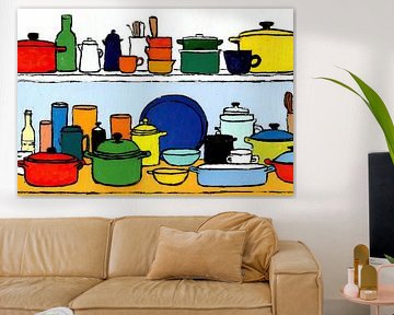 Küche Töpfe | Joyful Pots and Pans Collection von OMG Art