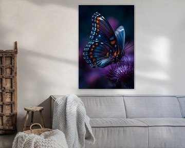 Butterfly Purple by MNS Designs