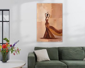 Robe Flamenco Espagne sur FoXo Art