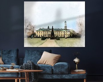 Château St. Gerlach, a historic estate in South Limburg. by Danny de Klerk