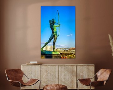 ARCHER VERT DE DRESDE sur Ullrich Gnoth