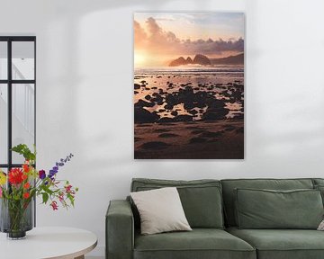 Echoes of the Ocean – A Golden Memory by Rosalie Photography & Prints