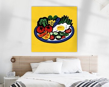 Gemüse Obst von OMG Art