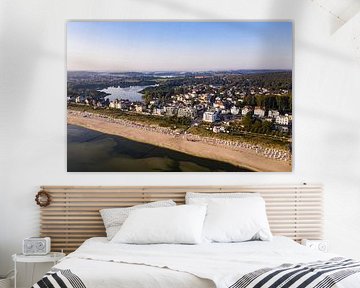 The Baltic resort of Bansin on the island of Usedom on the Baltic Sea by Werner Dieterich