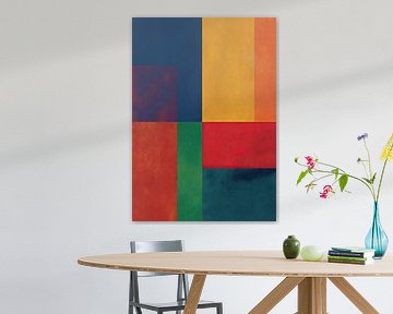 Kleurrastercompositie met textuurmix