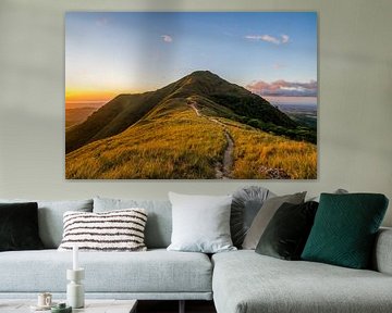 soleil et montagnes, sun and mountains