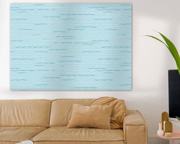 Light waves blau von Kimfaesdesign