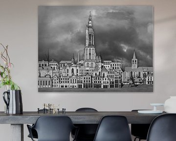 Amersfoort, drawn townscape