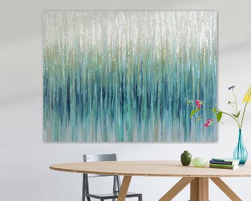 Wo türkisfarbene Stille nach unten träumt von Color Square