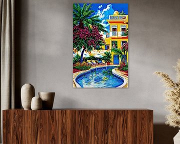 Das Urlaubsparadies auf einer Trauminsel von DJF by Dean Jayson Freeman Art | Level Up your Home