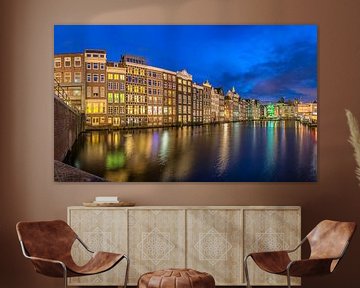 Amsterdam Damrak panorama