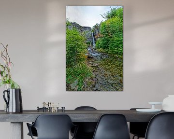 Ein ruhiger Wasserfall