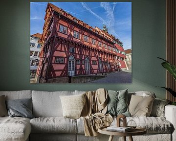 Esslingen am Neckar – Oud stadhuis | Perspectief en stadsruimte van Jürgen Haug