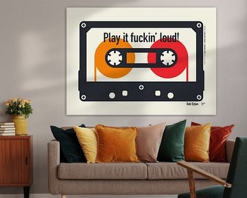No. 5 Play it loud, Bob Dylan by Chungkong Art