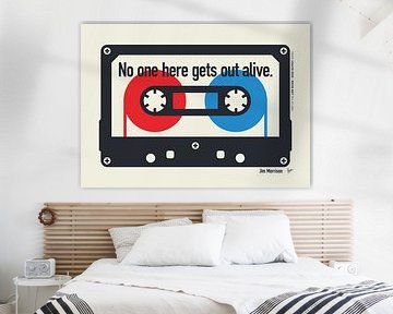 Nr. 7 Niemand kommt hier lebend raus Jim Morrison von Chungkong Art