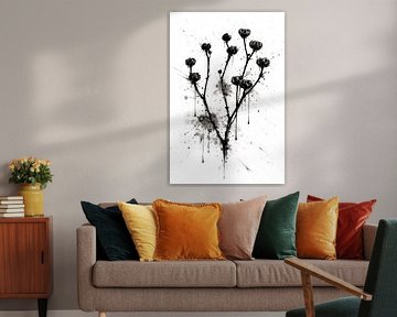 Fine Art Abstractie Monochroom