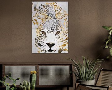 Grunge Jaguar Gold von Sarah Manovski