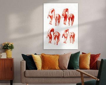 Bewegungsstudie 2x4 von Joshua Hoskins