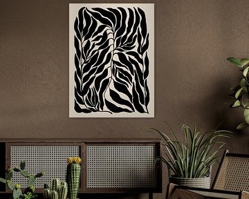 Black Leaf Silhouettes by Elena Ristova